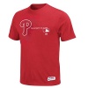 MLB Majestic Philadelphia Phillies 2013 On-Field Authentic Collection Change Up T-Shirt - Red