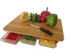 **48 Hour Sale! 31% Off Wooden Cutting Board!!!** Best Selling Bamboo Cutting Board. Ashcroft Wood Chopping Board With BPA-Free Acrylic Drawers For Food-Prep.