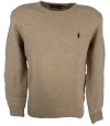 Polo Ralph Lauren Men's Crew-Neck Lambs Wool Sweater