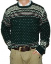 Polo Ralph Lauren Mens Knit Wool Ski Sweater Green Large