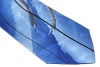 Jerry Garcia Mens Pure Silk Designer Tie Abstract Watercolor Art Ocean Blue