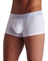 2(x)ist Men's Touch Ultra Contour Pouch No Show Trunk, White, Small