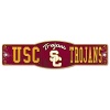 USC Trojans Official NCAA 4 inch x 17 inch Plastic Street Sign by Wincraft
