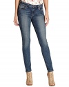 GUESS Women's Mid-Rise Power Curvy Jeans in Pedigree Wash