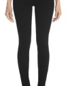 J Brand 485 Luxe Sateen Super Skinny Jeans in Black