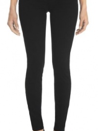 J Brand 485 Luxe Sateen Super Skinny Jeans in Black