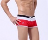 ByCang Men's Color Matching Swimming Trunks Swimwear Sports Wear
