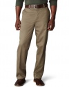 Dockers Men's Signature Khaki D3 Classic Fit Flat Front Pant, Bungee Cord, 36x32