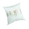Lillian Rose Scattered Pearl Ring Pillow, 7-Inch, Ivory