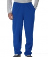 Jerzees Adult NuBlend Open-Bottom Sweatpants with Pockets