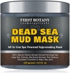 100% Natural Mineral-Infused Dead Sea Mud Mask 8.8 oz for Facial Treatment, Skin Cleanser, Pore Reducer, Anti Aging Mask, Acne Treatment, Blackhead Remover, Cellulite Treatment & Natural Moisturizer