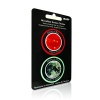 2 Microfiber Display Sticker Cleaning Cloth for Smartphone Tablet Screens iPhone iPad - Planet Series Sun & Moon by maliv