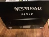 Nespresso D60 Pixie Espresso Maker, Chrome with Steel Dots