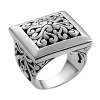 Artisanica Sterling Silver Handcrafted Bali Art Ring