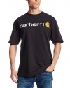 Carhartt Men's Signature Logo Short Sleeve Midweight Jersey T-Shirt