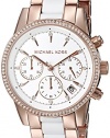 Michael Kors Women's MK6324 Ritz Rose Gold-Tone Stainless Steel Watch