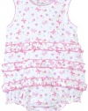 Kissy Kissy Summer Cheer Print Bubble, Multi-Colored, 0-3 Months