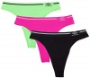 Umbro Women's Seamless Thong Panties 3-Pack - Assorted Colors