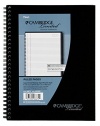 Mead Cambridge Business Notebook, Wirebound, Legal Ruled, 6 5/8 x 9 1/2 Inches, 80 Sheets (06672)