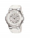 Casio Women's BGA110-7B Baby-G Shock-Resistant White Sport Watch
