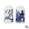 Johnson Brothers Willow Blue Salt and Pepper Set