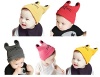 GEOOT Baby Boy's Girls Hat Cool Knit Beanie Warm Winter Cap Set Of 5 (style2)