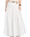 Denim & Supply Ralph Lauren Floral Maxiskirt White Large