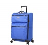 Lucas Ultra Lightweight Midsize Softside 24 inch Expandable Luggage With Spinner Wheels (24in, Royal Blue)