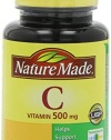 Nature Made Vitamin C 500mg, 100 Caplets (Pack of 3)