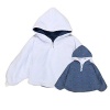 New Double-sided Hooded Cloak, Highpot Baby Boy Girl (0~3T) Hooded Cloak Poncho Warm Jacket (95/100(1-3T), Navy)