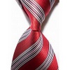 Dan Smatree ties New Mens White Red Tie JACQUARD WOVEN Formal Necktie Shirt Casual Dress Cheap Groomsmen JV953