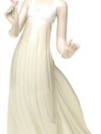 Nao by Lladro Collectible Porcelain Figurine: GENTLE BREEZE - 10 tall - Girl / Young Lady