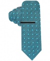 Alfani Men's Stevie Reversible Skinny Tie Necktie