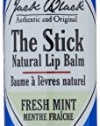 Jack Black Stick Fresh Mint Natural Lip Balm