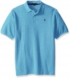 U.S. Polo Assn. Men's Big & Tall Twisted-Yarn Polo Shirt