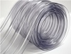 150' Roll - 8 Wide Ribbed PVC Plastic Strip Curtain for Walk In Coolers, Warehouse Doors and Clean Rooms