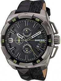 Diesel Men's DZ4420 Heavyweight Gunmetal Denim Watch