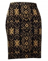 Charter Club Women's Intarsia Knit Pencil Skirt