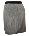 Charter Club Women's Knit Chevron Pattern Pencil Skirt