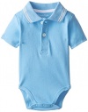 Kitestrings Baby-Boys Newborn Interlock Bodysuit, Blue Oriole, 3-6 Months