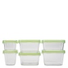 OXO Good Grips 12-Piece LockTop Container Set with Green Lids