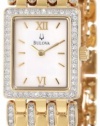 Bulova Women's 98L159 Crystal Bracelet Watch