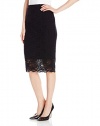 Vince Camuto Women's Stretch Lace Pencil Skirt