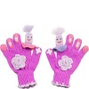 Kidorable Little Girls'  Ballerina Gloves, Pink, Medium