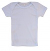 Kissy Kissy Baby Boys Rib Short Sleeve Tee Shirt-Light Blue-18-24 Months