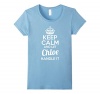Women's Chloe T-Shirt Keep Calm and Let Chloe Handle It Large Baby Blue