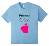 Kids Lovable Cute Princess Chloe Favorite Girls TShirt Girl Tee 10 Baby Blue