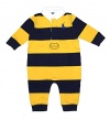 Ralph Lauren Polo Baby Boys Big Pony Rugby Coverall Romper (9 Months)