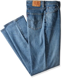 Levi's Men's Big and Tall 550 Relaxed Fit Jean, Clif-Stretch, 46 30