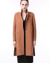 Miya Womens Two Sided Pure Wool Cashmere Coat Jacket Overcoat